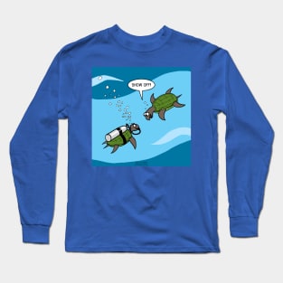 SCUBA Seaturtle Long Sleeve T-Shirt